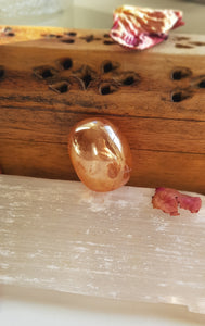 Tangerine Aura Tumblestone