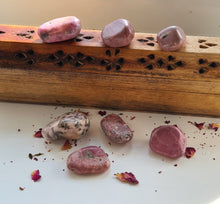 Load image into Gallery viewer, Salrose/Cobalt Calcite Tumblestone